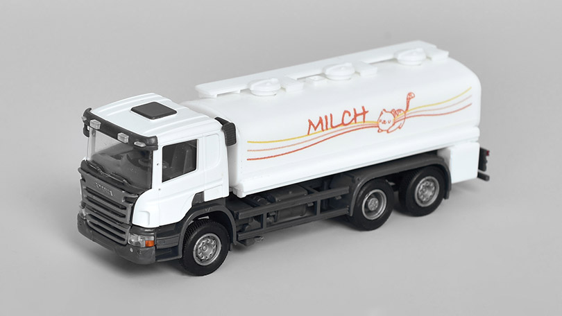 Scania P-Serie 6x2 Сisterna Milch 1:87 - Olm Design