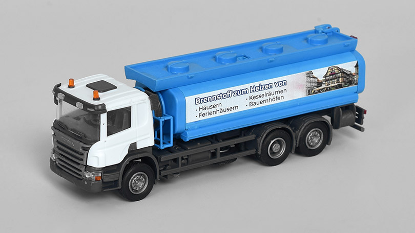 Scania P-Serie 6x2 Сisterna Heizen 1:87 - Olm Design