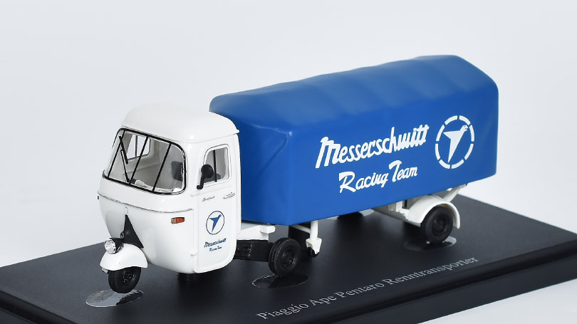 Piaggio Ape Pentaro Rennttransporter - 1948 1:43 - AUTOCULT