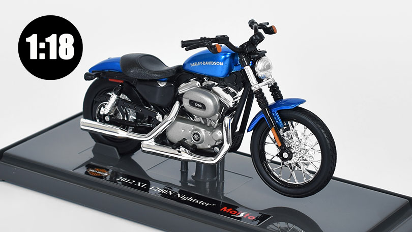 Harley-Davidson XL 1200N Nightster 2012 1:18 - Maisto