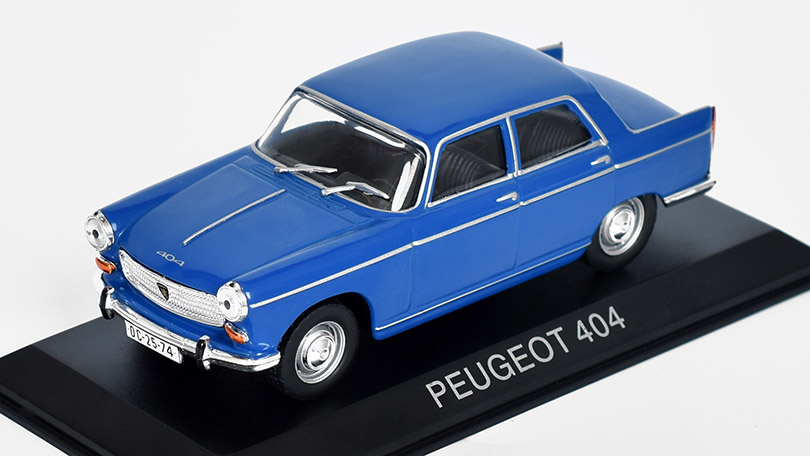 Peugeot 404 1:43 Legendární Automobily minulé éry - časopis s modelem #127