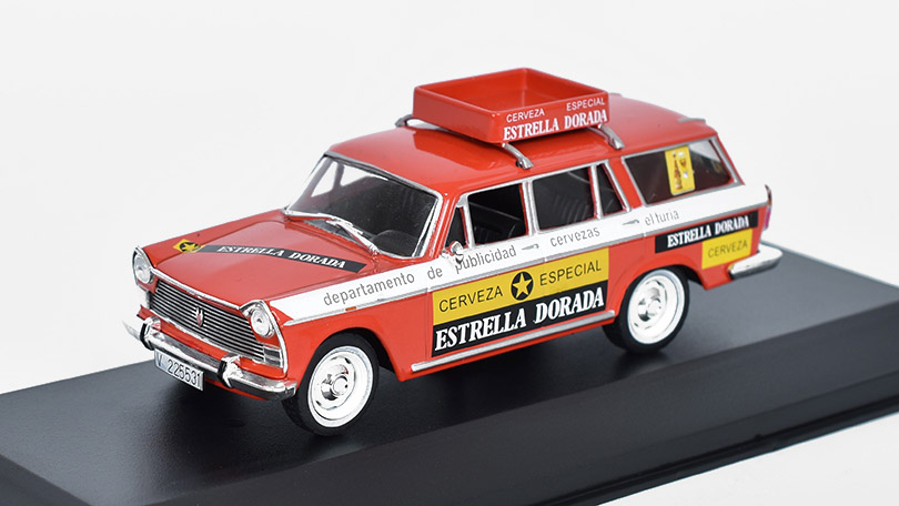 Seat 1500 Estrella Dorada 1967 1:43 - časopis AutoModels s modelem 