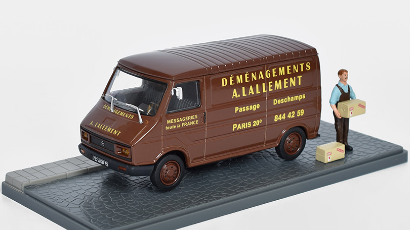 Citroen C35 Dodávka A. Lallement 1:43 - Atlas časopis s modelem