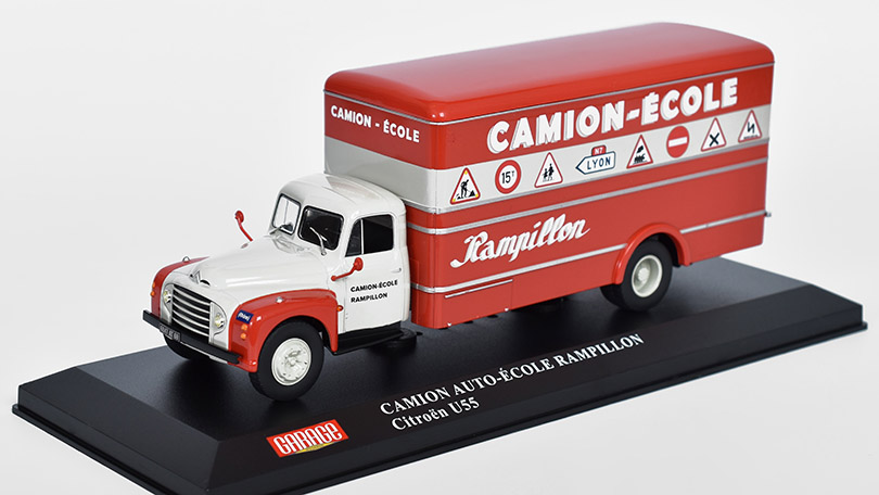 Citroen U55 Camion Auto-Ecole Rampillon 1:43 - Hachette časopis s modelem 