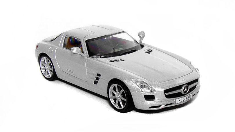 Mercedes SLS AMG 1:43 - Superauta DeAgostini časopis s modelem #14