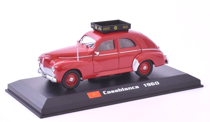 Peugeot 203 1:43 Casablanca 1960 1:43 - Taxíky světa časopis s modelem