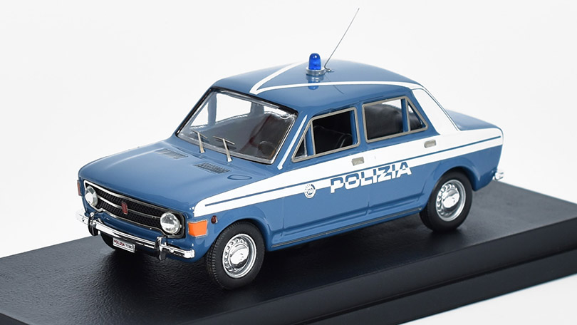 Fiat 128 4 PORTE Dopravní Policie 1970 1:43 Rio Models