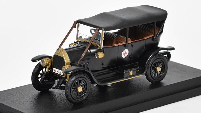 Fiat Zero Červený kříž 1915 1:43 - Rio Models