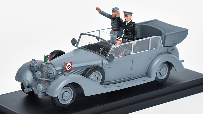 Mercedes-Benz 770K 1938 Mussolini v Německu 1:43 - Rio Models