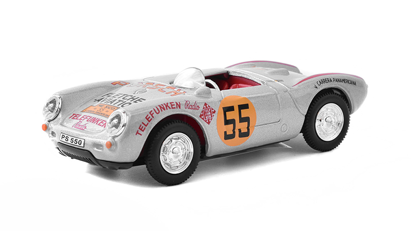 Porsche 550A Spyder #55 Carrera Panamerica  1:43 - Cararama