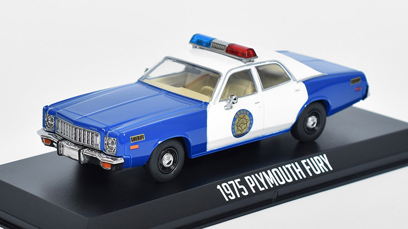 Plymouth Fury 1975 - Osage County Sheriff - 1:43 GreenLight