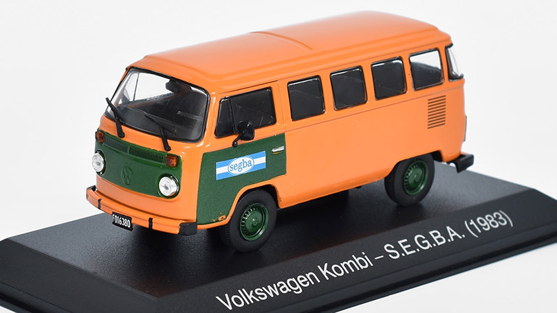 Volkswagen Kombi SEGBA 1983 - 1:43 časopis s modelem