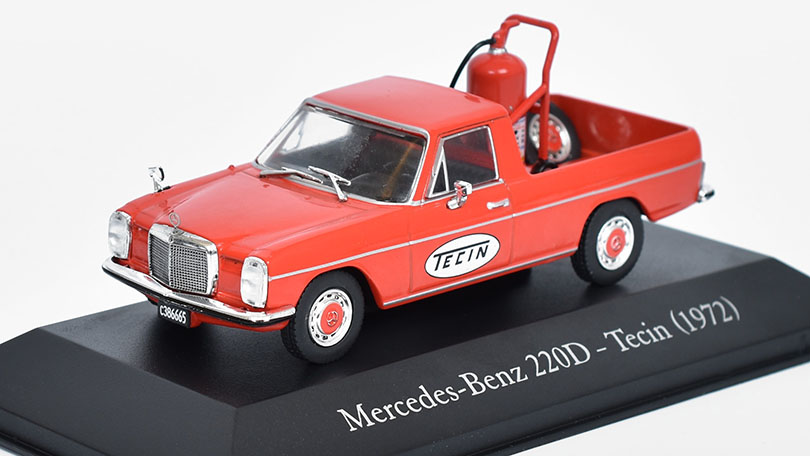 Mercedes-Benz 220D Tecin 1972 - 1:43 časopis s modelem