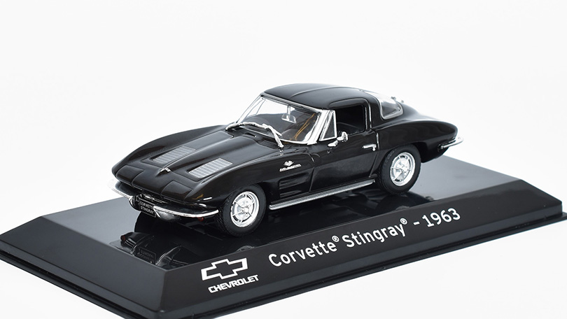 Chevrolet Corvette Stingray 1963 1:43 - Atlas časopis s modelem