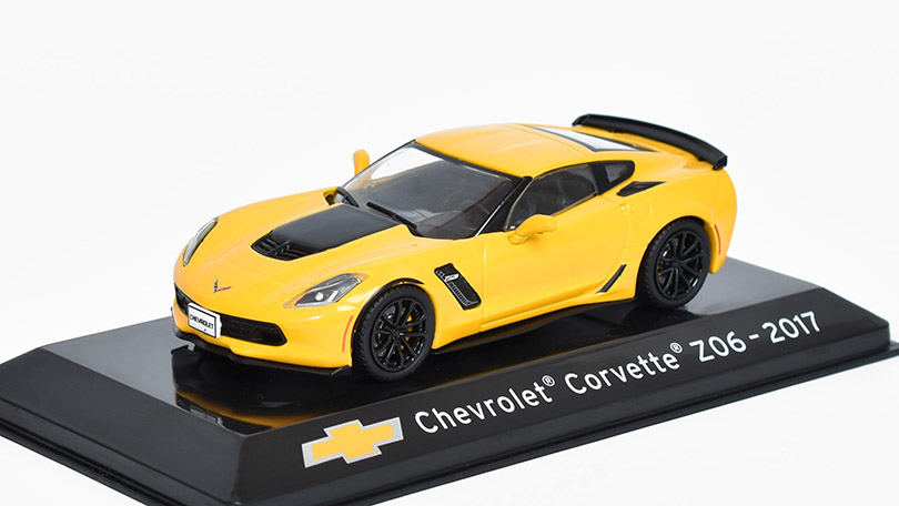 Chevrolet Corvette Z06 2017 1:43 - Altaya časopis s modelem