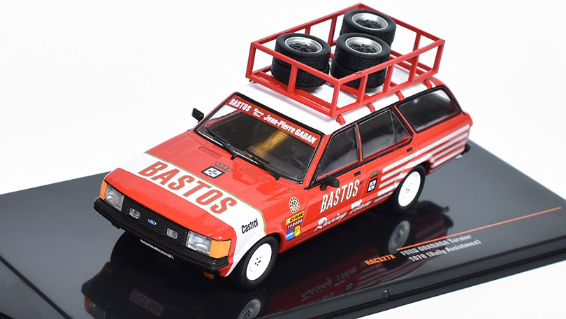 Ford Granada MK II Turnier - Rally Assistance - Bastos 1978 1:43 - IXO Models