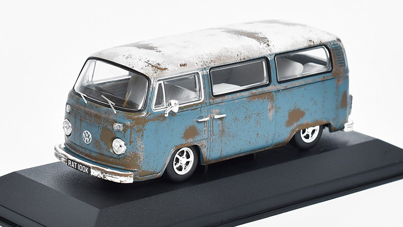 Volkswagen Type 2 Bay Rat T1 Camper 1962 1:43 - CORGI se stopami použití