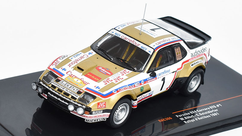 Porsche 924 Carrera GTS #1 Rohrl/Geistdorfer Rallye Antibes 1981 1:43 IXO Models