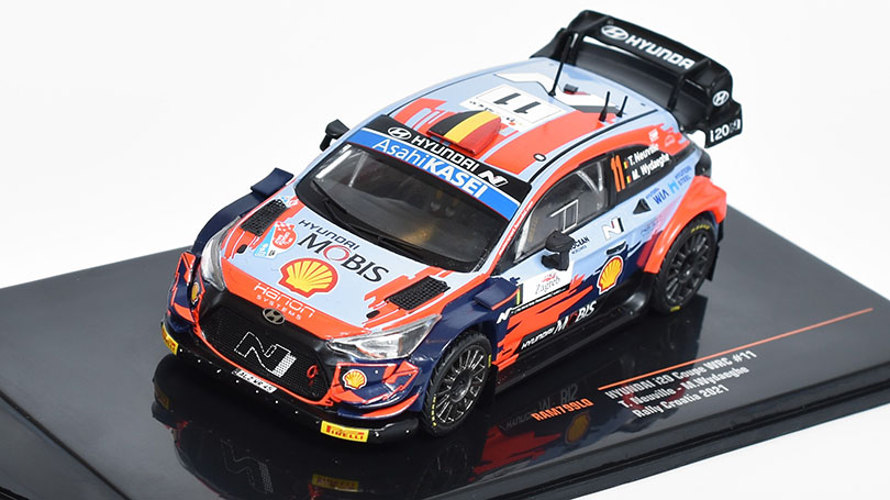 Hyundai i20 Coupe WRC #11 Rally Croatia 2021 Neuville/Wydaeghe 1:43 IXO Models 