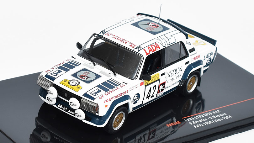 Lada 2105 #42 Rallye WM VFTS Rallye 1000 Lakes 1:43 - IXO Models 