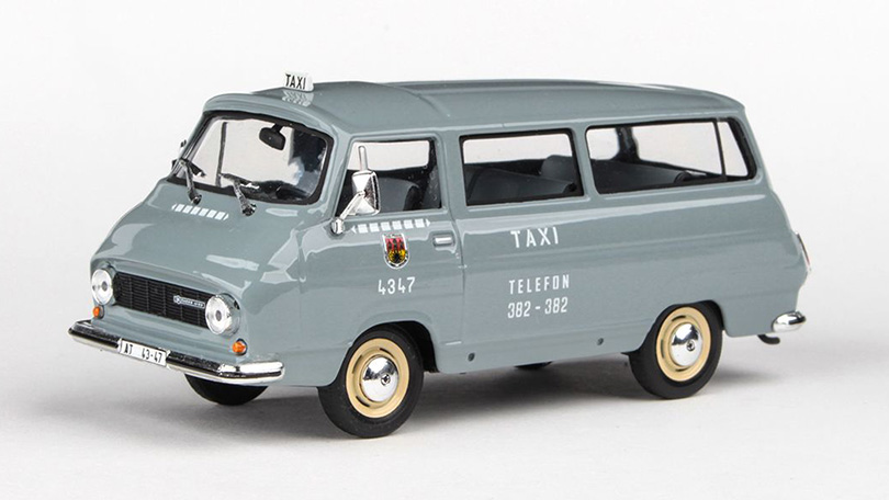 Škoda 1203 - Šedá 1974 Taxi  - 1:43 Abrex