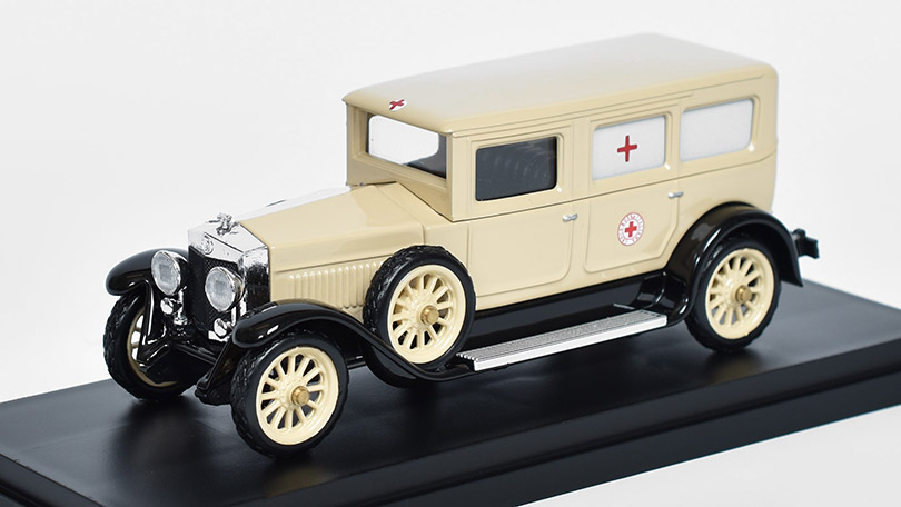 Fiat 519S Ambulance Italský Červený Kříž 1930 1:43 - Rio Models