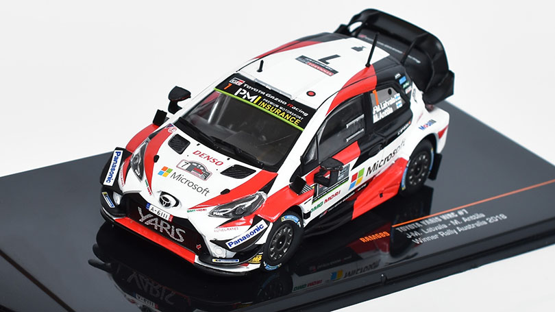 Toyota Yaris WRC #7 Rally Australia 2018 M.Latvala/M.Anttila 1:43 - IXO Models