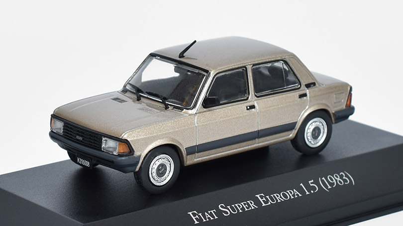 Fiat Super Europa 1.5 1983 1:43 - DeAgostini časopis s modelem