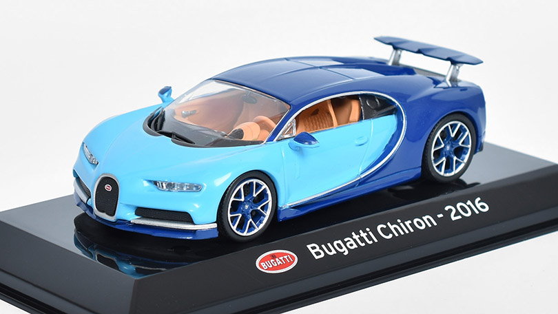 Bugatti Chiron 2016 1:43 - Altaya časopis s modelem