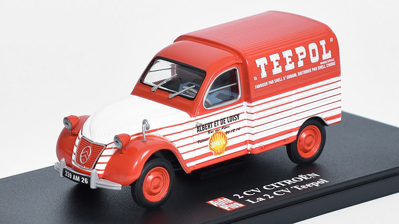 Citroen 2CV Teepol 1:43 - AutoPlus časopis s modelem