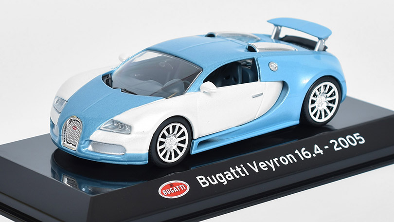 Bugatti Veyron 16.4 2005 1:43 - Altaya časopis s modelem