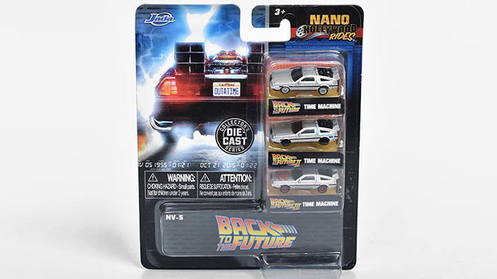 De Lorean Sada Back To The Future - TIime Machine 1:87 - Jada Toys