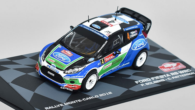 Ford Fiesta RS WRC #4 Rallye Monte-Carlo 2012 1:43 - Atlas časopis s modelem