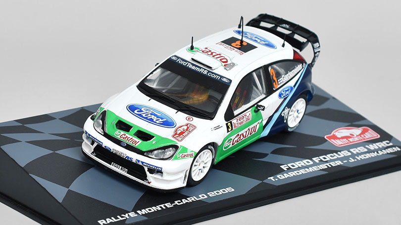 Ford Focus RS WRC #3 Rallye Monte-Carlo 2005 1:43 - Atlas časopis s modelem