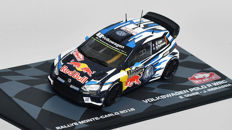 Volkswagen Polo R WRC #1 Rallye Monte-Carlo 2016 1:43 - Atlas časopis s modelem