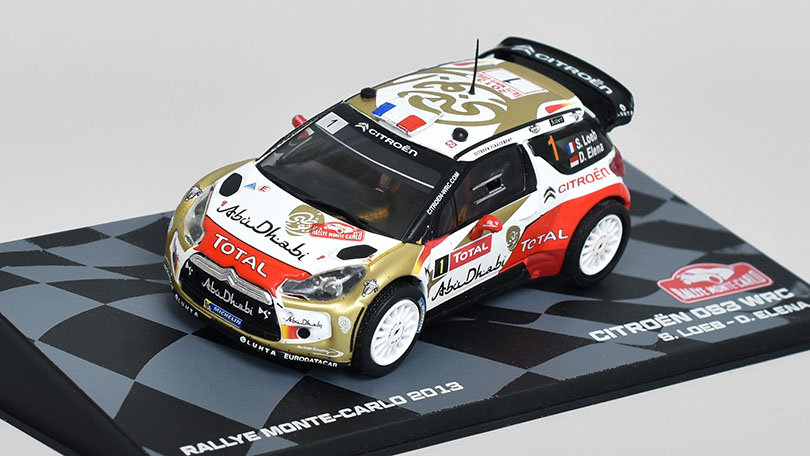 Citroen DS3 WRC #1 Rallye Monte-Carlo 2013 1:43 - Atlas časopis s modelem