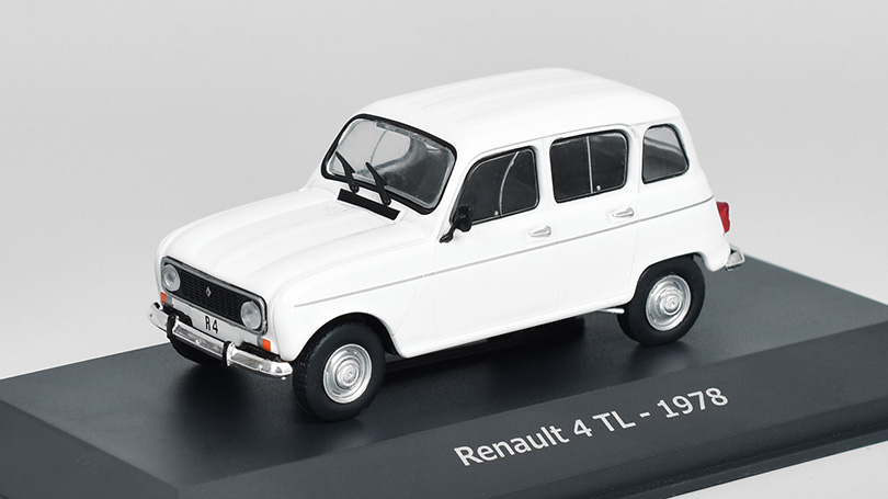 Renault 4 TL - 1978 1:43 - Hachette časopis s modelem