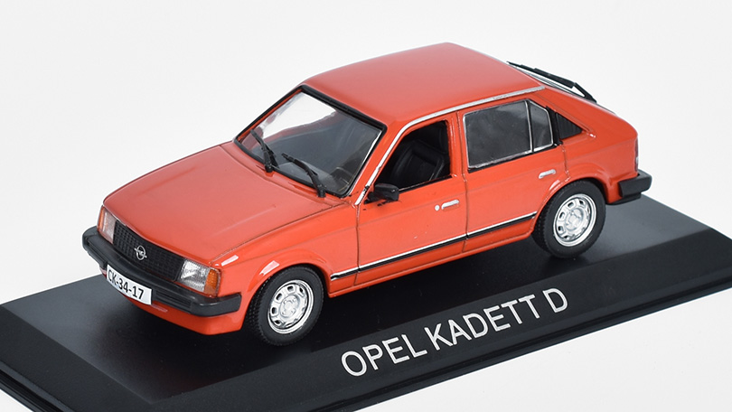 Opel Kadett D 1:43 Legendární Automobily minulé éry časopis s modelem #132