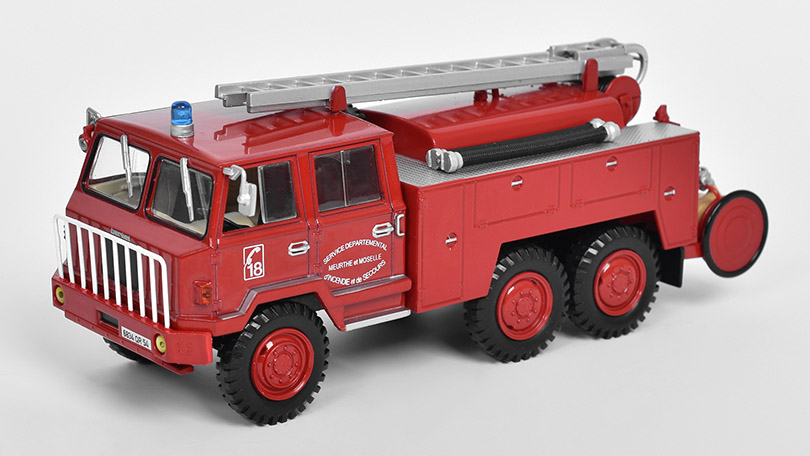 Berliet FF 6x6 1971 Hasiči 1:43 - SpecialC. časopis s modelem