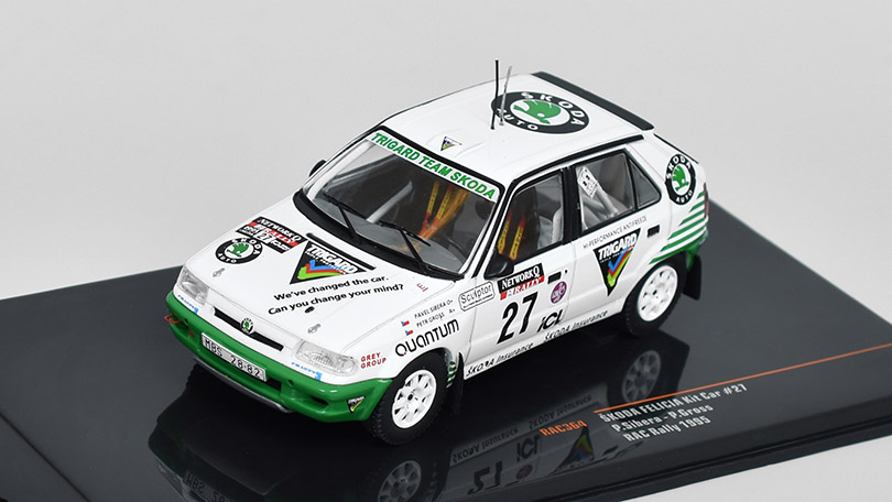 Škoda Felicia Kit Car #27 RAC Rally 1995 Sibera/Gross 1:43 - IXO Models