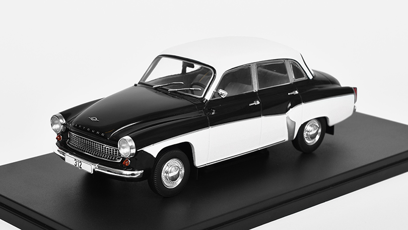 Wartburg 312 1965 1:24 - WhiteBox 