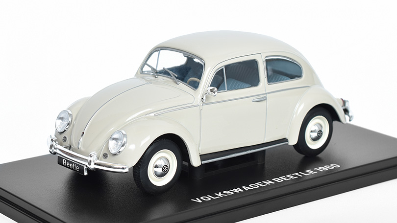 Volkswagen Beetle 1960 1:24 - Hachette časopis Samochody PRL #55 s modelem