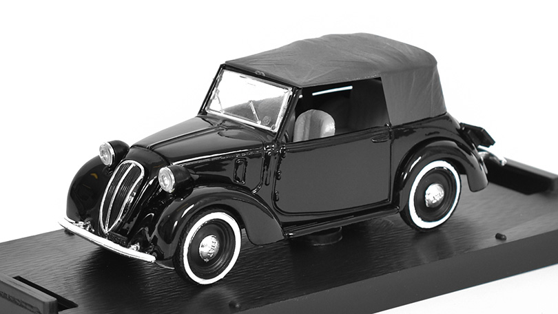 Fiat 1100 508C Cabriolet Closed 1937 1:43 - Brumm 