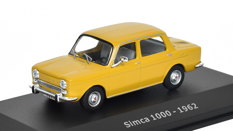 Simca 1000 1962 1:43 - Hachette časopis s modelem