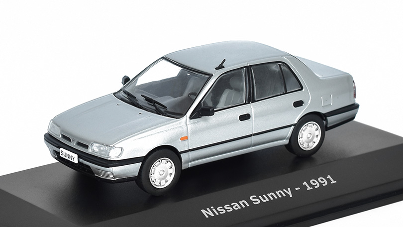 Nissan Sunny 1991 1:43 - Hachette časopis s modelem