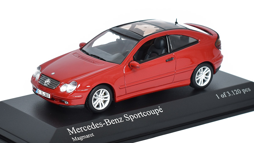 Mercedes-Benz С-Class Sportcoupe 2001 1:43 - Minichamps