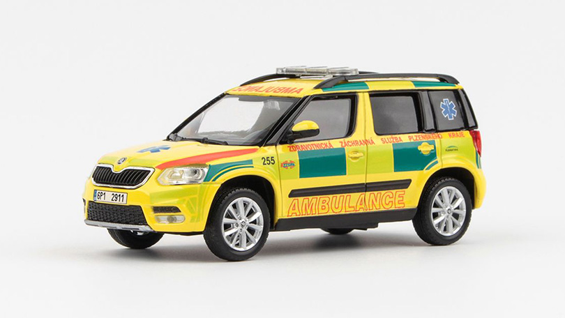 Škoda Yeti FL 2013 ZZS Plzeňského Kraje 255 1:43 - Abrex