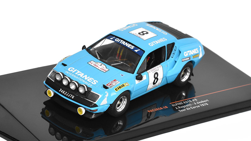 Alpine A310 #8 Gitanes Tour de Corse 1976 J.Ragnotti/J.Jaubert 1:43 - IXO Models