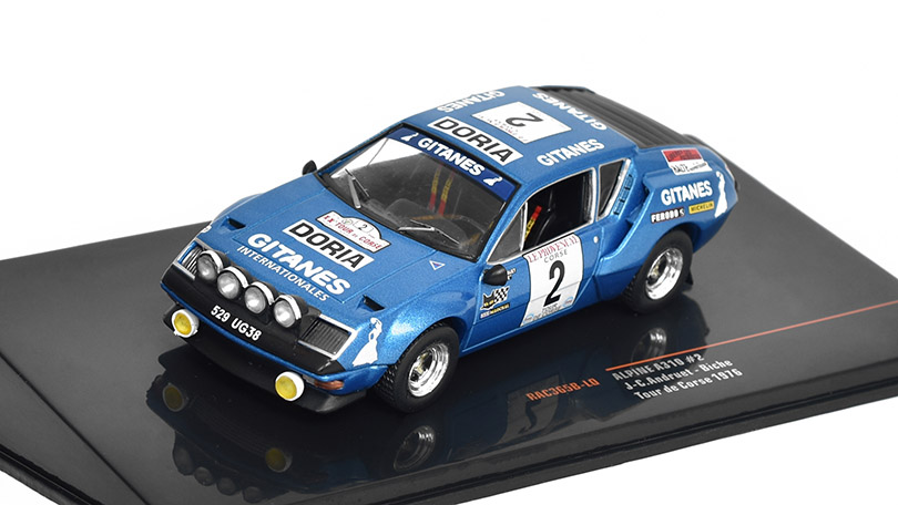 Alpine A310 #2 Gitanes Tour de Corse 1976 Andruet/Biche 1:43 - IXO Models