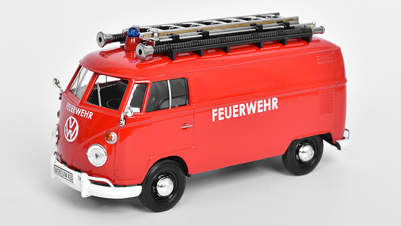 Volkswagen T1 Type 2 Van Feuerwehr 1962 1:24 - MOTORMAX